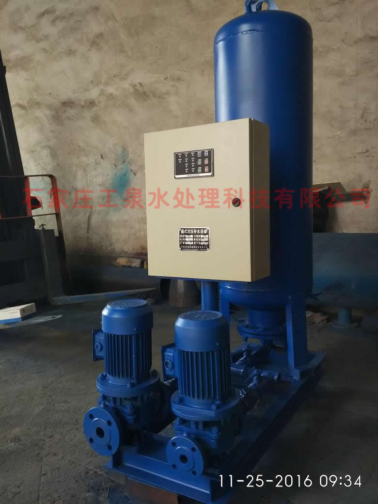 工泉牌定压补水装置湖南长沙走起